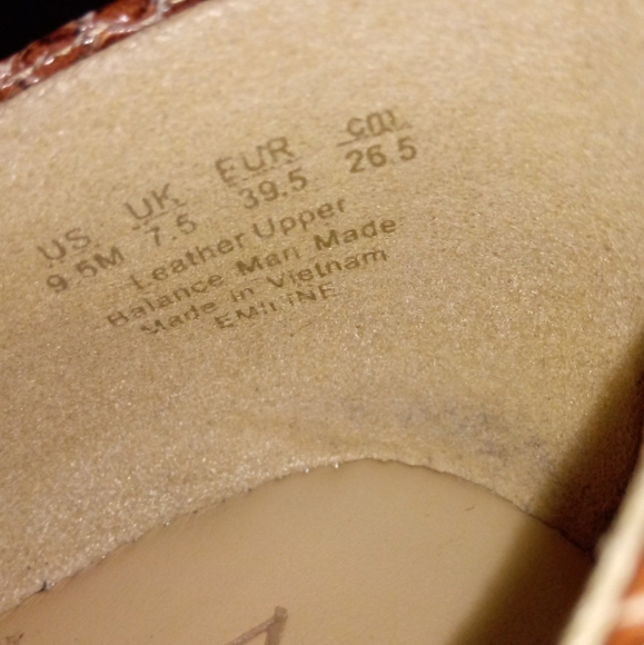 Naturalizer Emiline Loafers Snake Tan Brown Black Size 9.5 - Picture 7 of 10